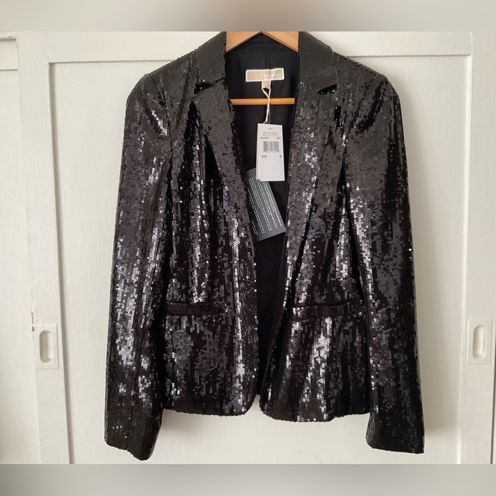 Michael by Michael Kors Sequin Jacket size 8.   NWT
